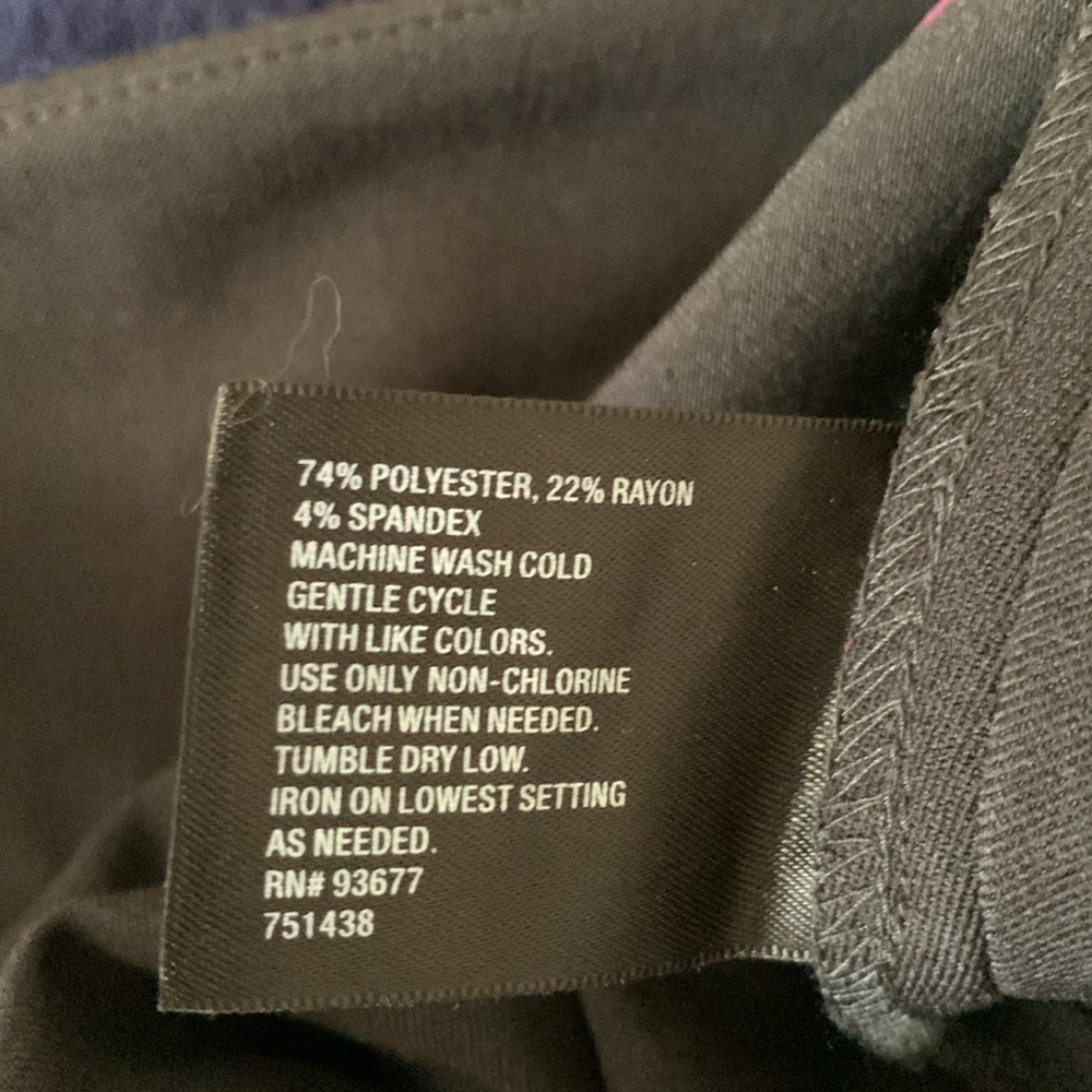 Women’s black a-line skirt east5th - Picture 4 of 8